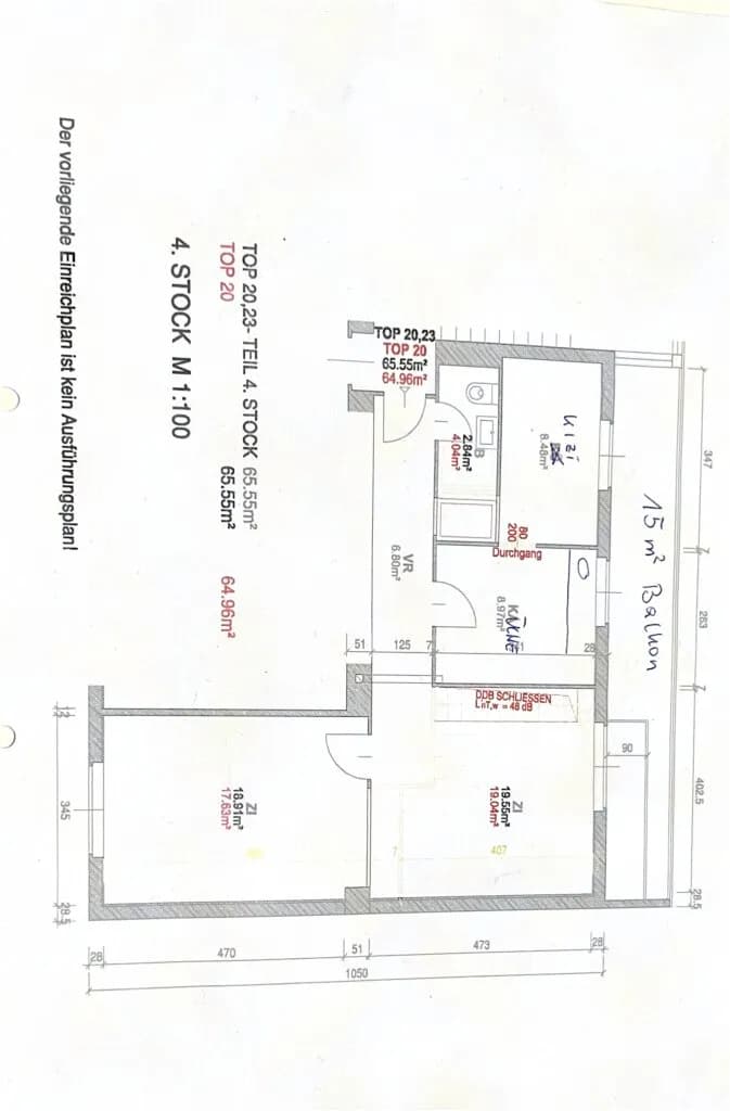 2-Zimmer-Wohnung kaufen in Wien – 64,96 m², € 249.000 – Bild 12 von 12