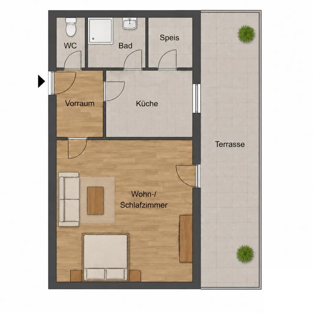 Wohnung kaufen in Wien – 34,07 m², € 169.000 – Bild 13 von 13
