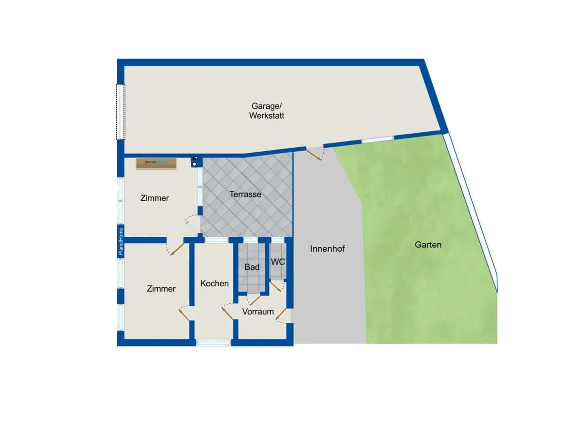 2-Zimmer-Haus kaufen in Gänserndorf – 50 m², € 125.000 – Bild 13 von 13
