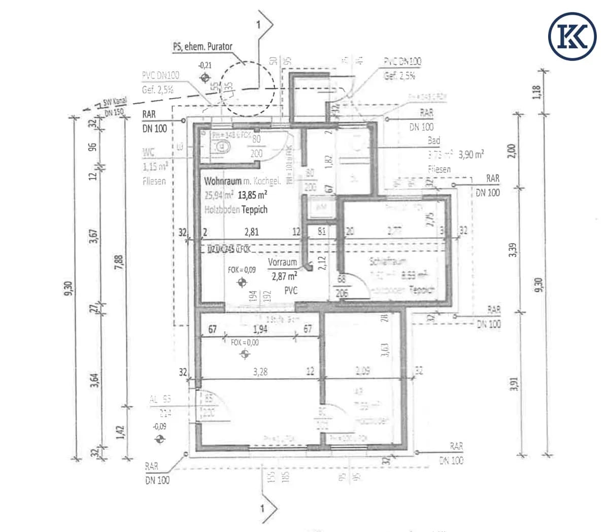 2-Zimmer-Haus kaufen in Korneuburg – 45 m² – Bild 32 von 36