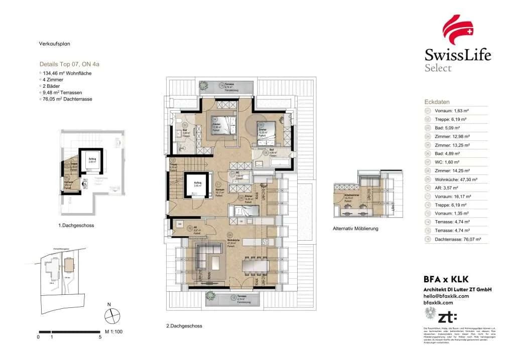 4-Zimmer-Wohnung kaufen in Wien – 134,46 m², € 1.690.000 – Bild 6 von 7