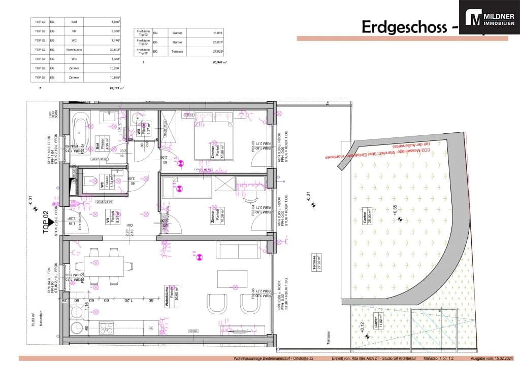 3-Zimmer-Wohnung kaufen in Mödling – 68,22 m², € 492.900 – Bild 5 von 5