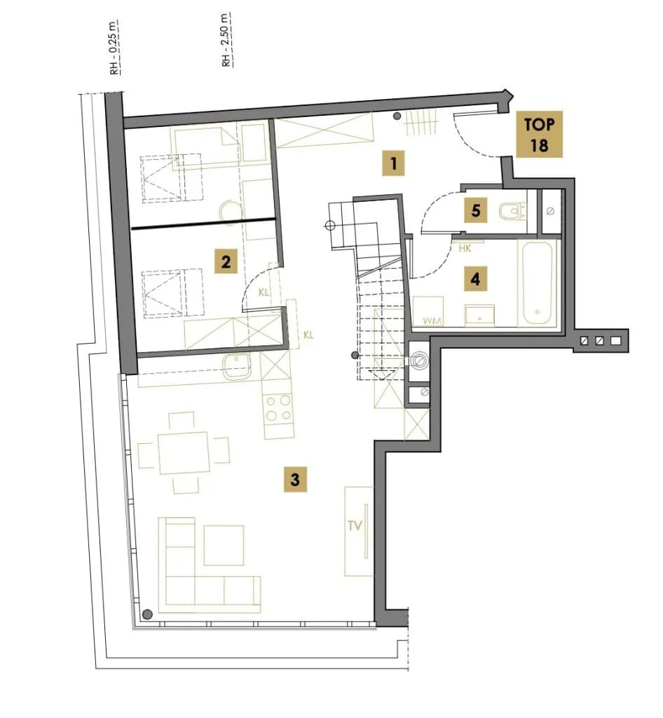 3-Zimmer-Wohnung kaufen in Wien – 97,75 m², € 639.800 – Bild 24 von 28