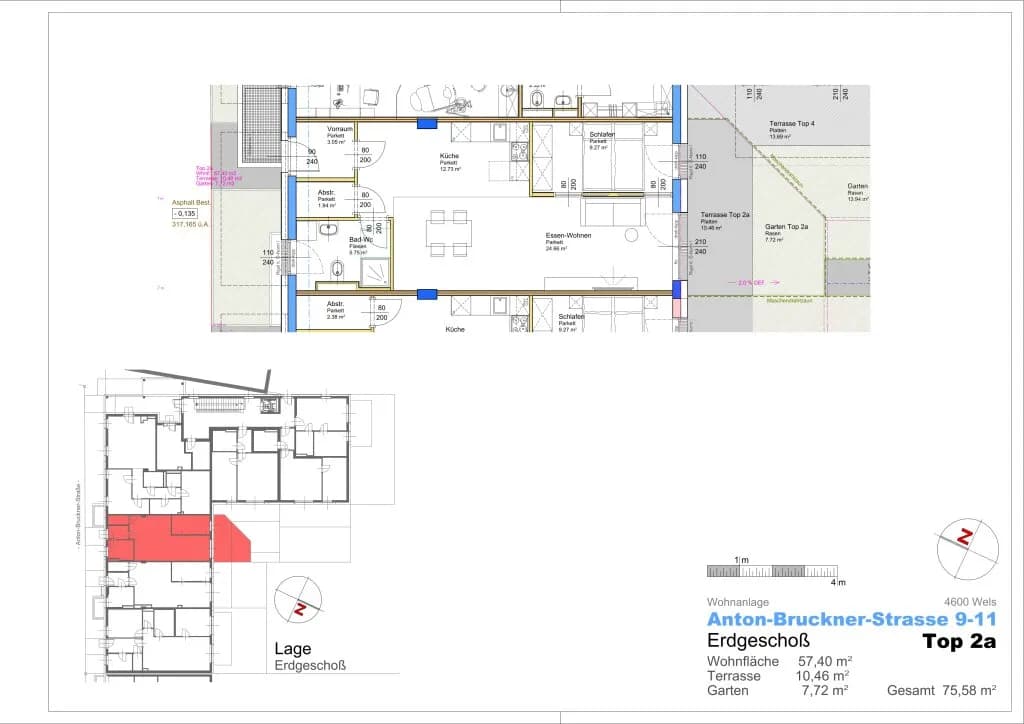 2-Zimmer-Wohnung mieten in Wels – 57,2 m², € 990 – Bild 17 von 17