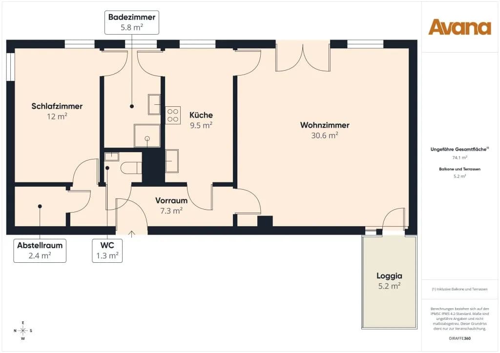 2-Zimmer-Wohnung kaufen in Wien – 74,06 m², € 325.000 – Bild 9 von 9
