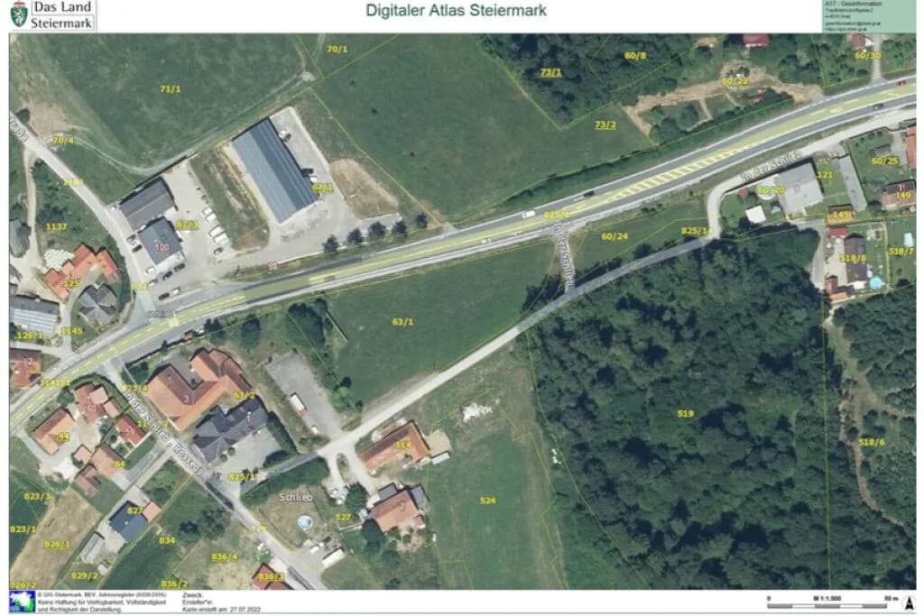 Gewerbeimmobilie kaufen in Deutschlandsberg – 6 000 m², € 490.000