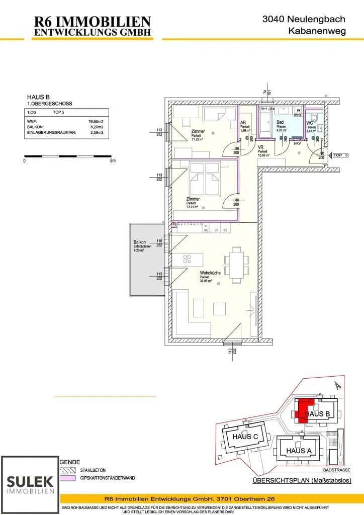 Immobilie kaufen in Sankt Pölten Land – 76,85 m², € 308.865 – Bild 10 von 10