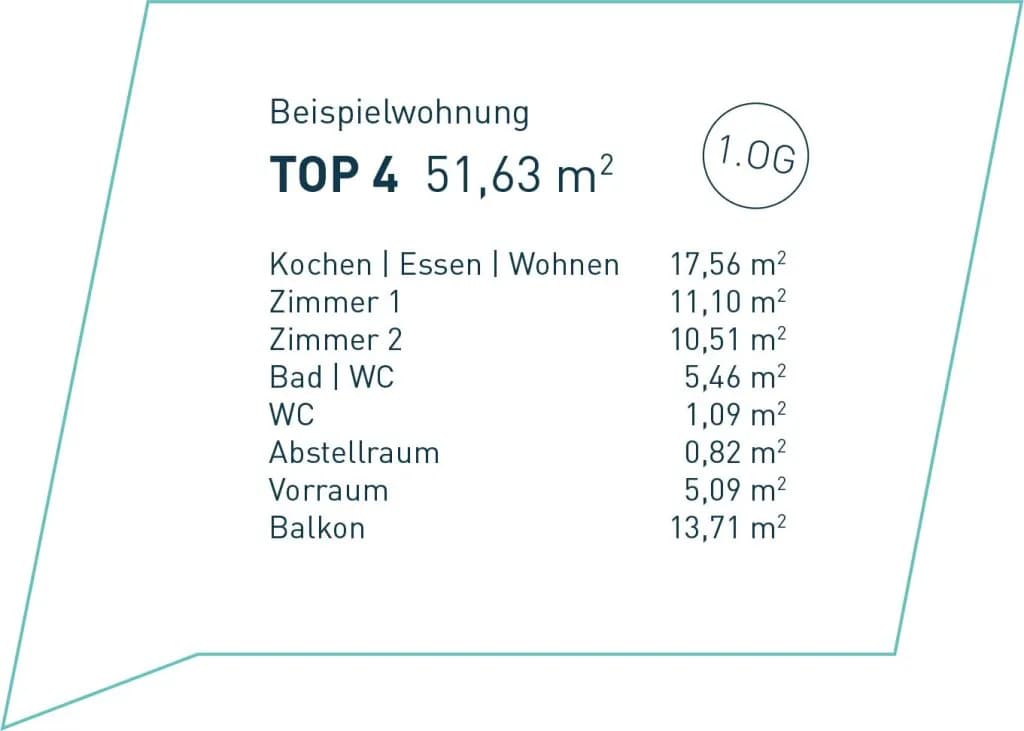 3-Zimmer-Wohnung kaufen in Graz – 51,63 m², € 335.050 – Bild 7 von 7