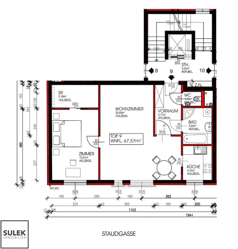 2-Zimmer-Wohnung mieten in Wien – 67,57 m², € 1.499 – Bild 21 von 21