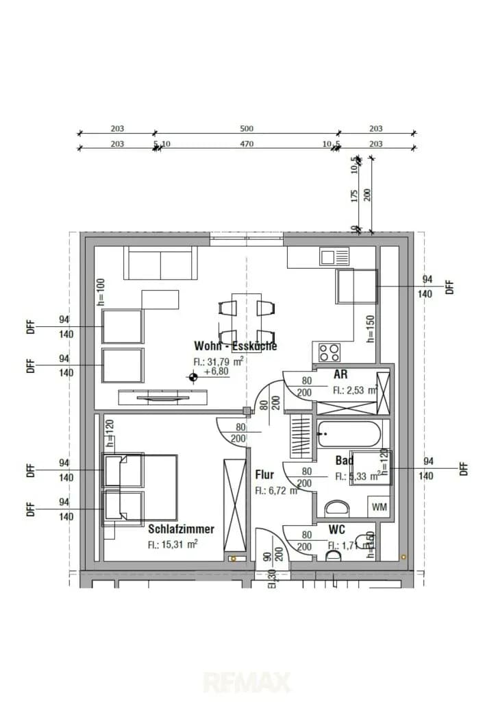 2-Zimmer-Wohnung kaufen in Linz – 63 m², € 224.000 – Bild 6 von 6