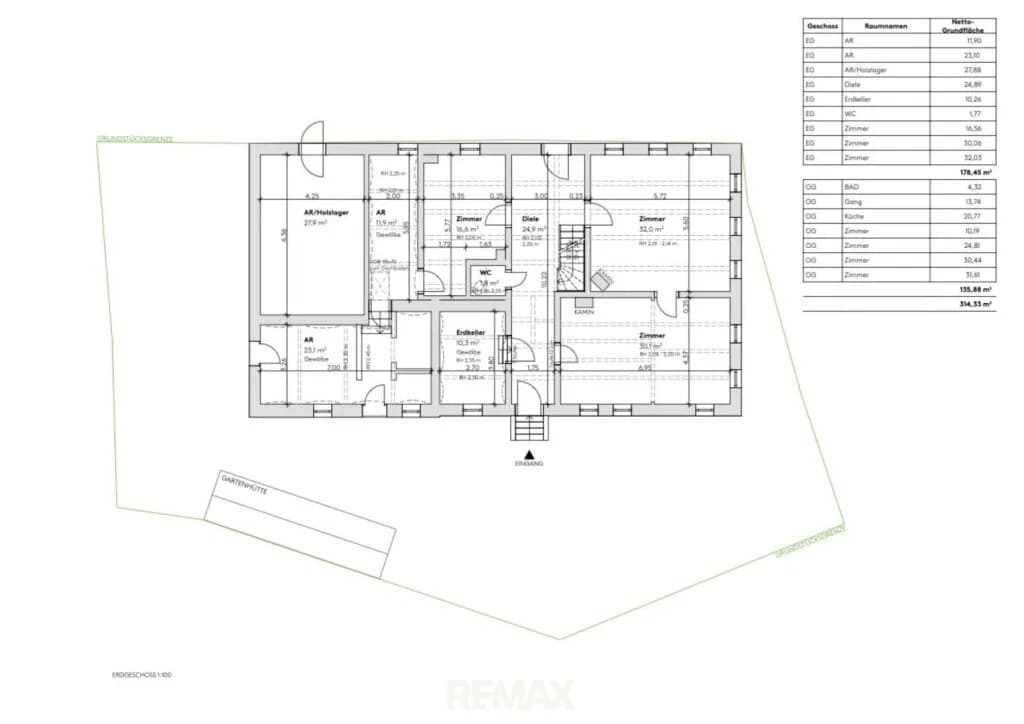 7-Zimmer-Immobilie kaufen in Schärding – 240 m², € 262.000 – Bild 21 von 21