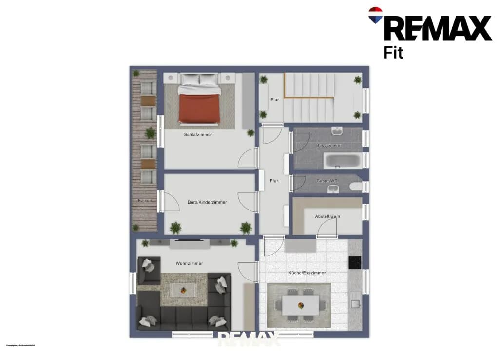 6-Zimmer-Gewerbeimmobilie kaufen in Grieskirchen – 182 m², € 429.000 – Bild 33 von 34