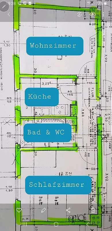 2-Zimmer-Wohnung mieten in Linz – 47 m², € 695 – Bild 7 von 7