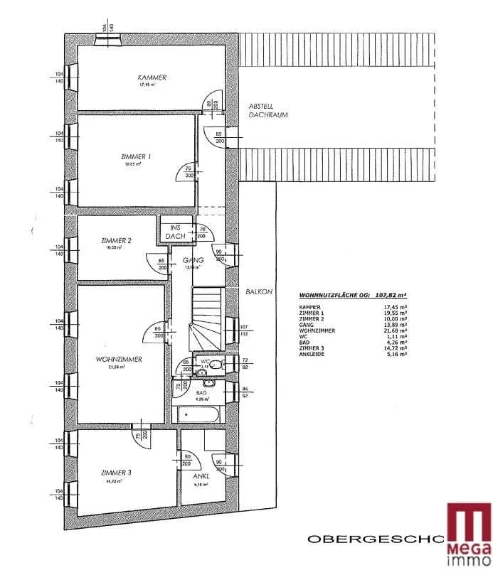 5-Zimmer-Haus kaufen in Hartberg-Fürstenfeld – 189 m², € 119.000 – Bild 19 von 19