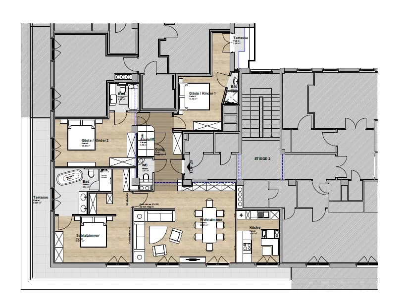 4-Zimmer-Wohnung mieten in Wien – 128,26 m², € 5.500 – Bild 20 von 22