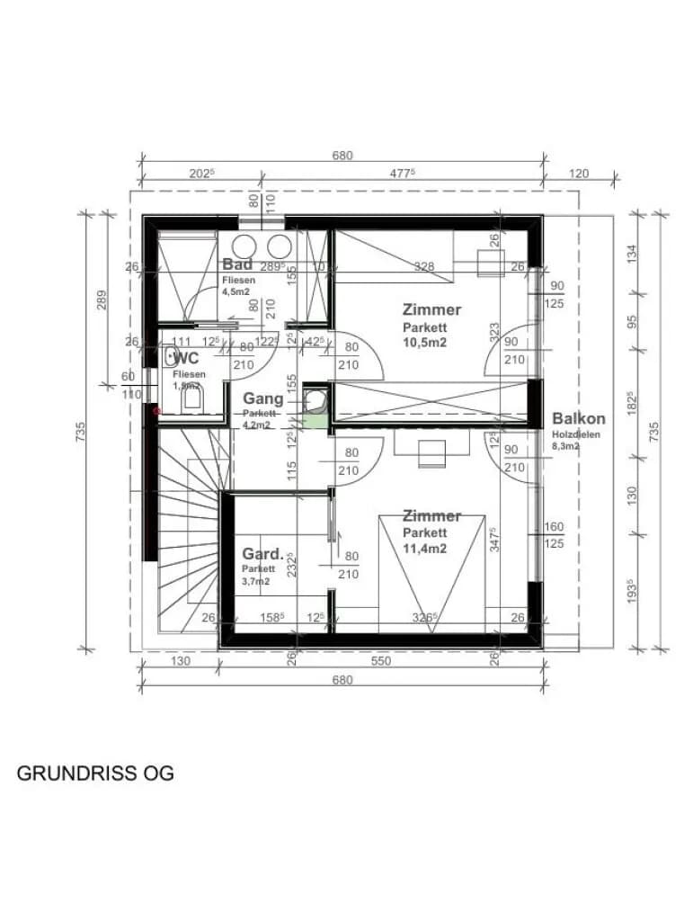 7-Zimmer-Haus kaufen in Wien – 141 m², € 1.190.000 – Bild 35 von 36