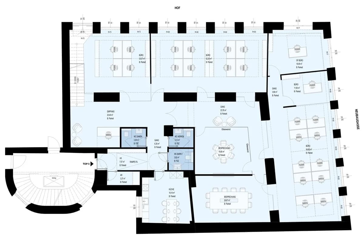 Gewerbeimmobilie mieten in Wien – 316 m², € 7.053 – Bild 15 von 16