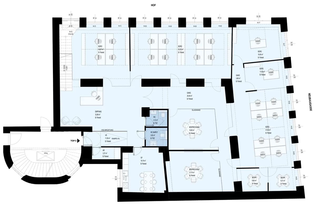 Gewerbeimmobilie mieten in Wien – 316 m², € 7.053 – Bild 16 von 16