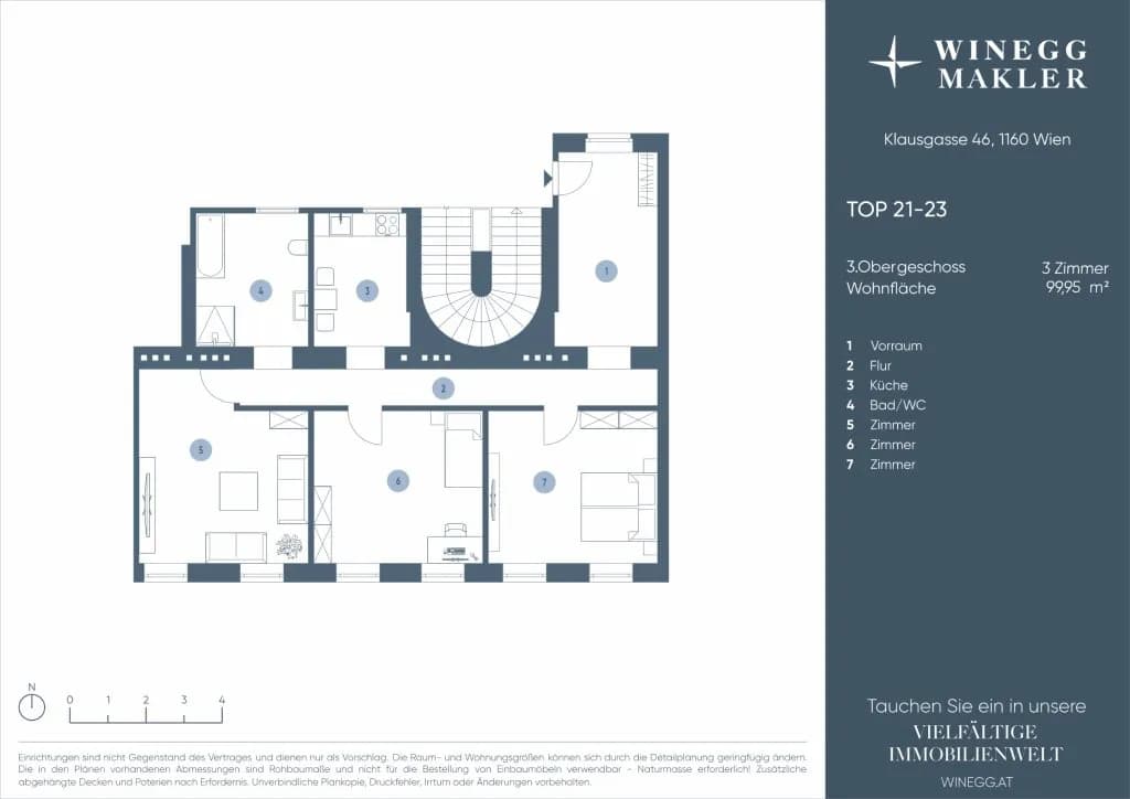 3-Zimmer-Wohnung kaufen in Wien – 99,95 m², € 399.000 – Bild 17 von 17