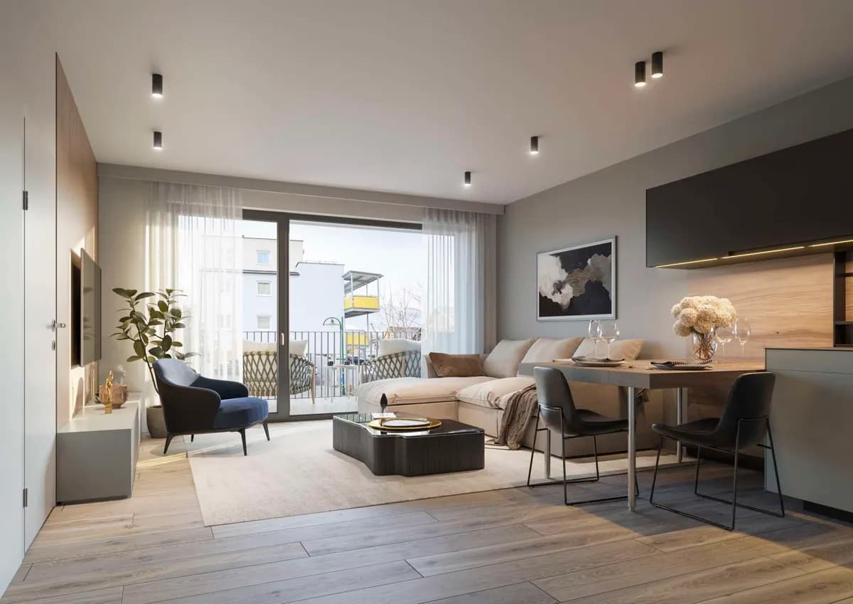 2-Zimmer-Wohnung mieten in Tamsweg – 53,82 m², € 873 – Bild 2 von 3