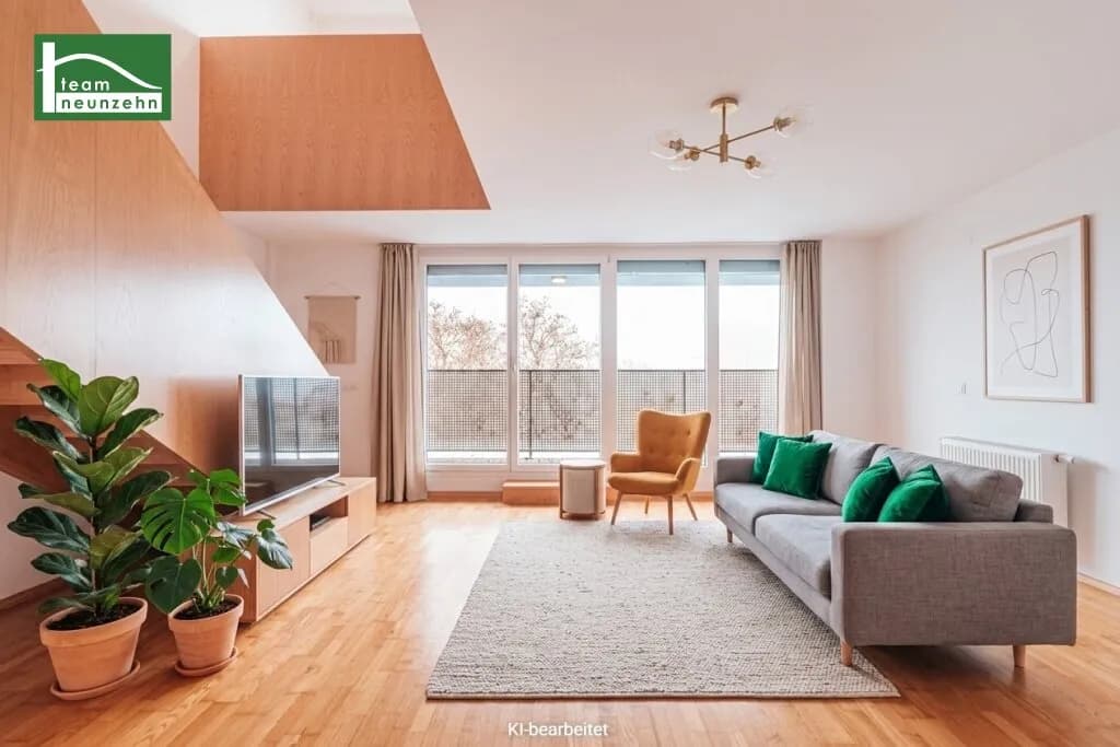 2-Zimmer-Wohnung mieten in Wien – 92,03 m², € 1.596
