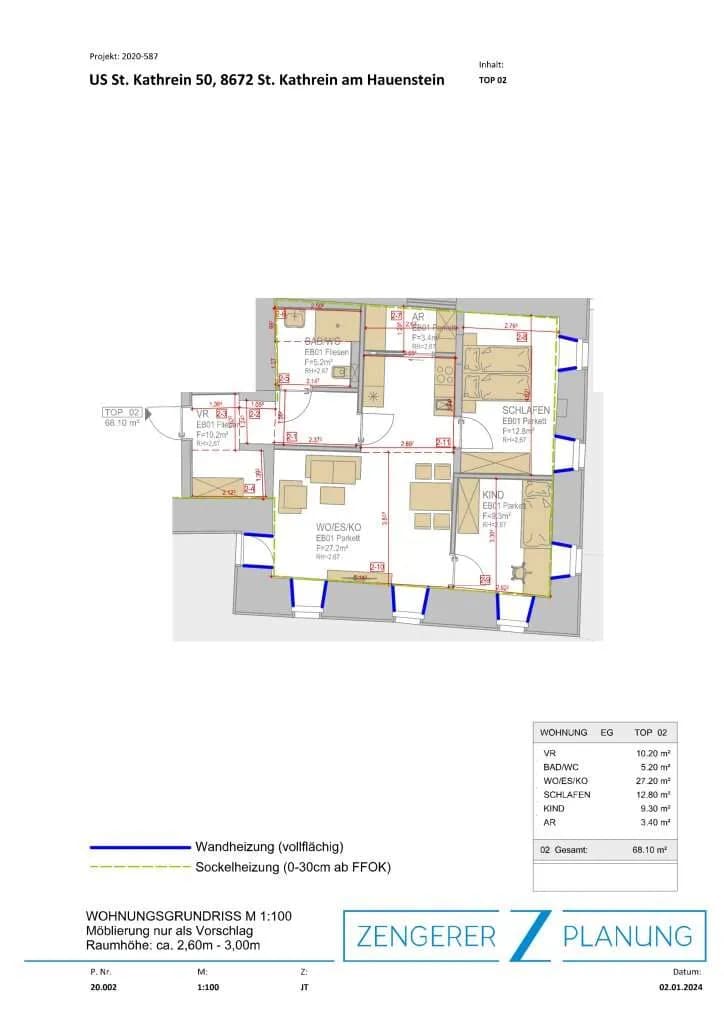 2-Zimmer-Wohnung mieten in Weiz – 68,1 m², € 629 – Bild 17 von 17