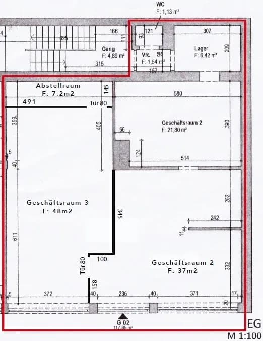 Gewerbeimmobilie mieten in Graz – 118 m², € 1.517 – Bild 14 von 16