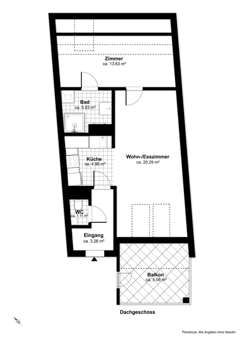 2-Zimmer-Wohnung kaufen in Korneuburg – 56,77 m², € 249.000 – Bild 9 von 9