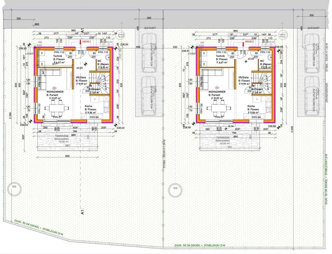 4-Zimmer-Haus kaufen in Korneuburg – 103 m², € 468.000 – Bild 5 von 5