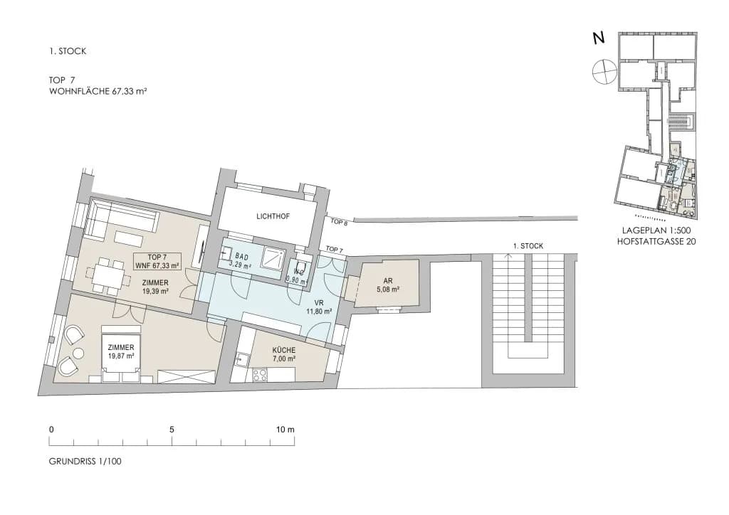 2-Zimmer-Wohnung kaufen in Wien – 67,33 m², € 535.000 – Bild 37 von 37