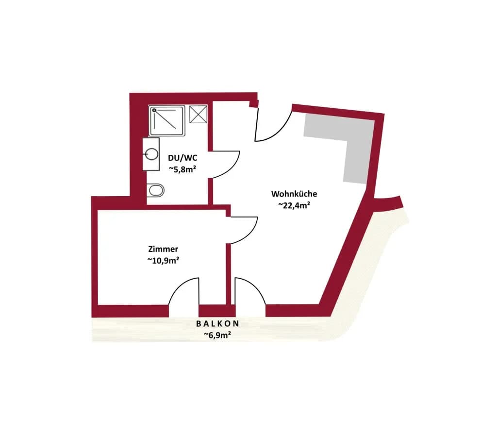 Wohnung kaufen in Wien – 46 m², € 324.900 – Bild 20 von 20