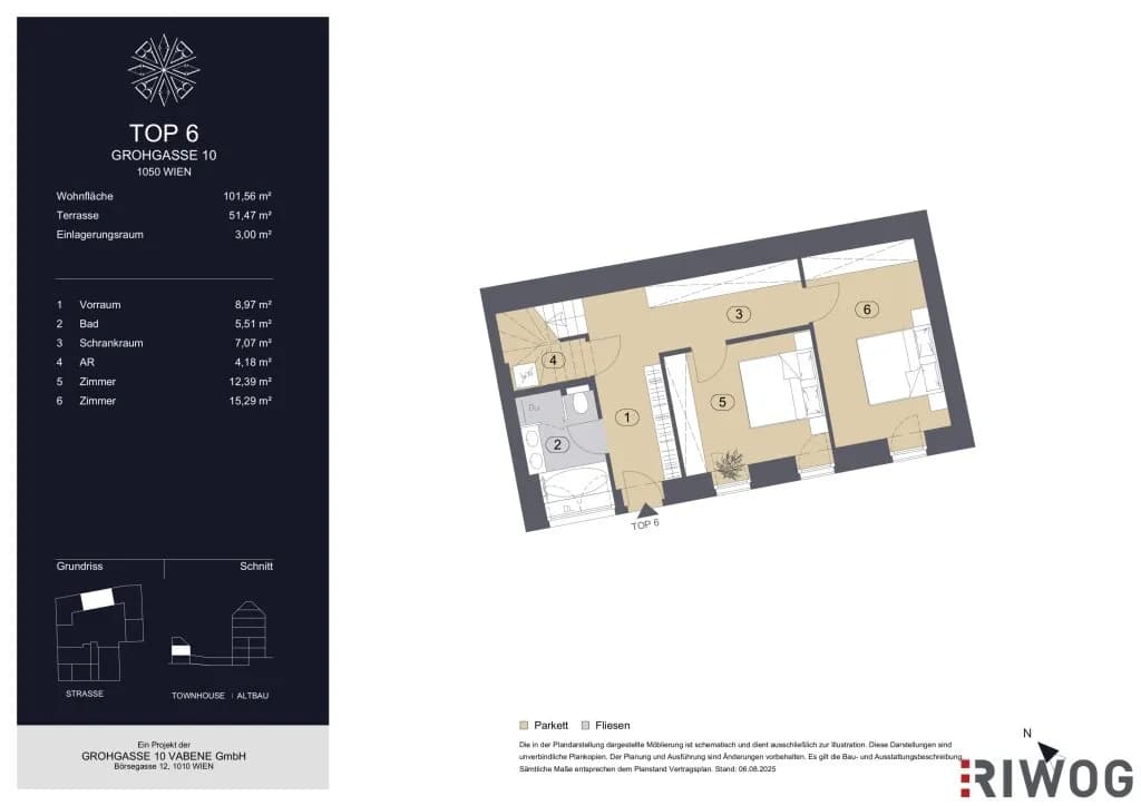 3-Zimmer-Wohnung kaufen in Wien – 101,56 m², € 1.100.000 – Bild 13 von 15