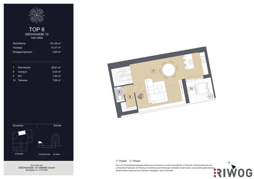 3-Zimmer-Wohnung kaufen in Wien – 101,56 m², € 1.100.000 – Bild 14 von 15