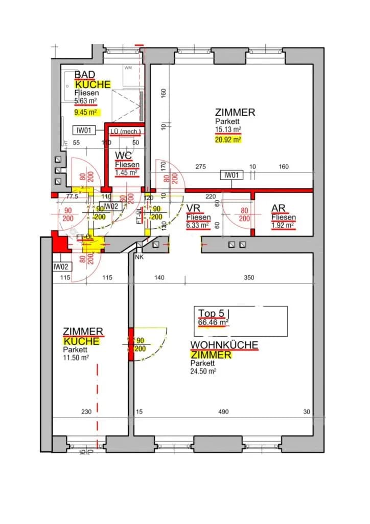 3-Zimmer-Wohnung kaufen in Wien – 66 m², € 295.000 – Bild 15 von 16