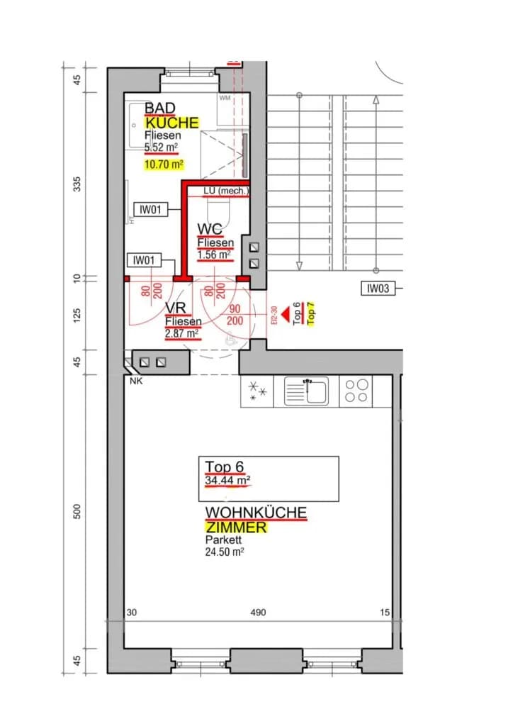 1-Zimmer-Wohnung kaufen in Wien – 34 m², € 149.000 – Bild 11 von 12