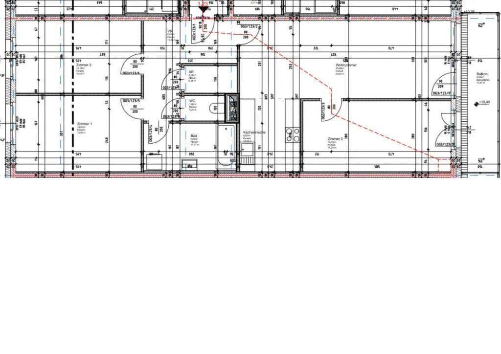 4-Zimmer-Wohnung mieten in Graz – 97,88 m², € 1.361 – Bild 6 von 6