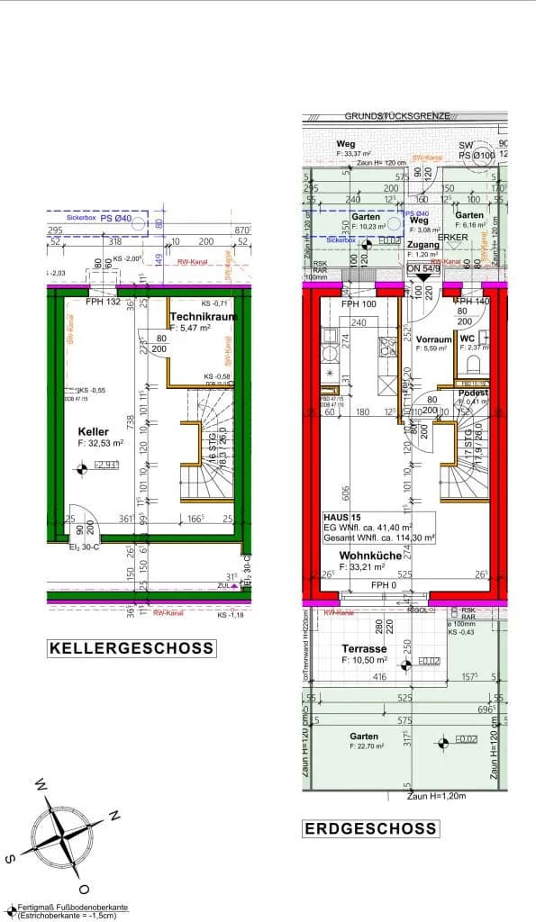 4-Zimmer-Haus kaufen in Wien – 114 m², € 689.900 – Bild 37 von 38