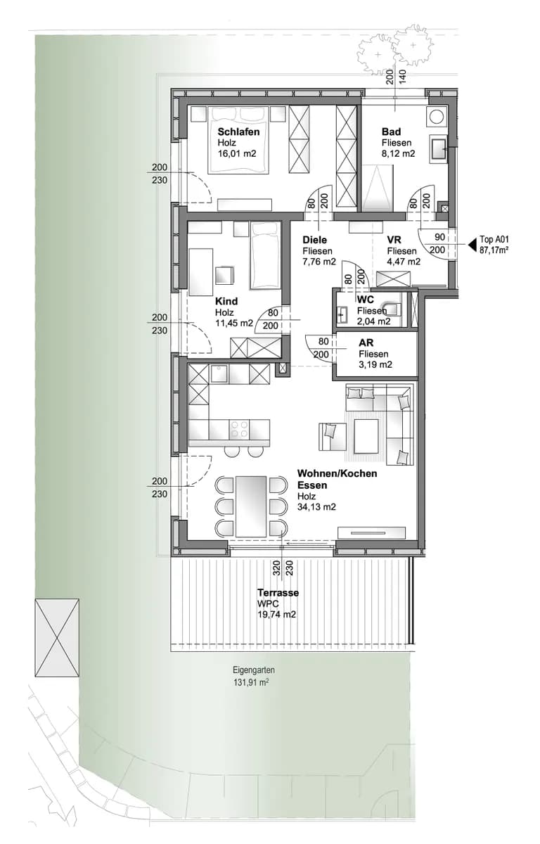 3-Zimmer-Wohnung kaufen in Linz – 87,17 m², € 659.000 – Bild 2 von 20