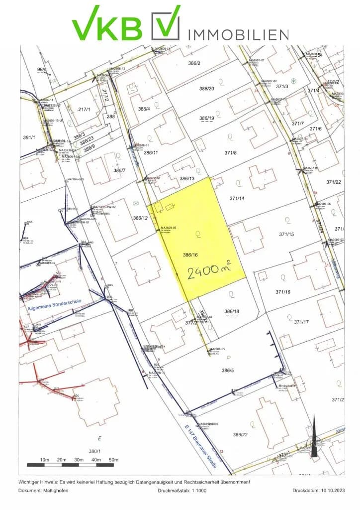 Grundstück kaufen in Braunau am Inn – 2 400 m², € 708.000 – Bild 6 von 8