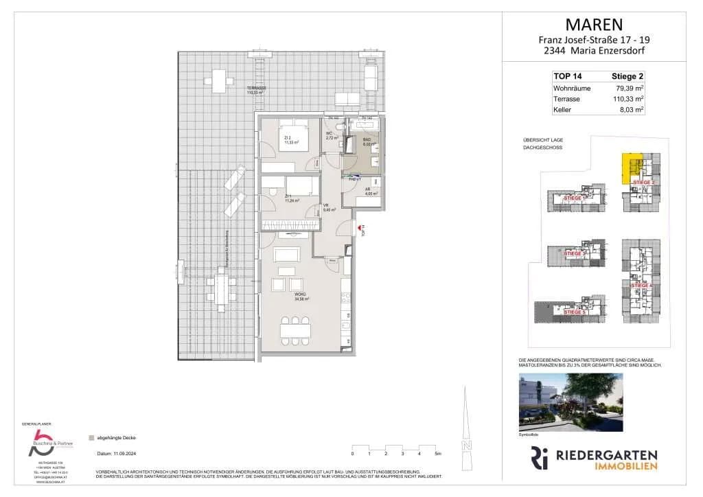 3-Zimmer-Wohnung kaufen in Mödling – 78,55 m², € 659.000 – Bild 19 von 23