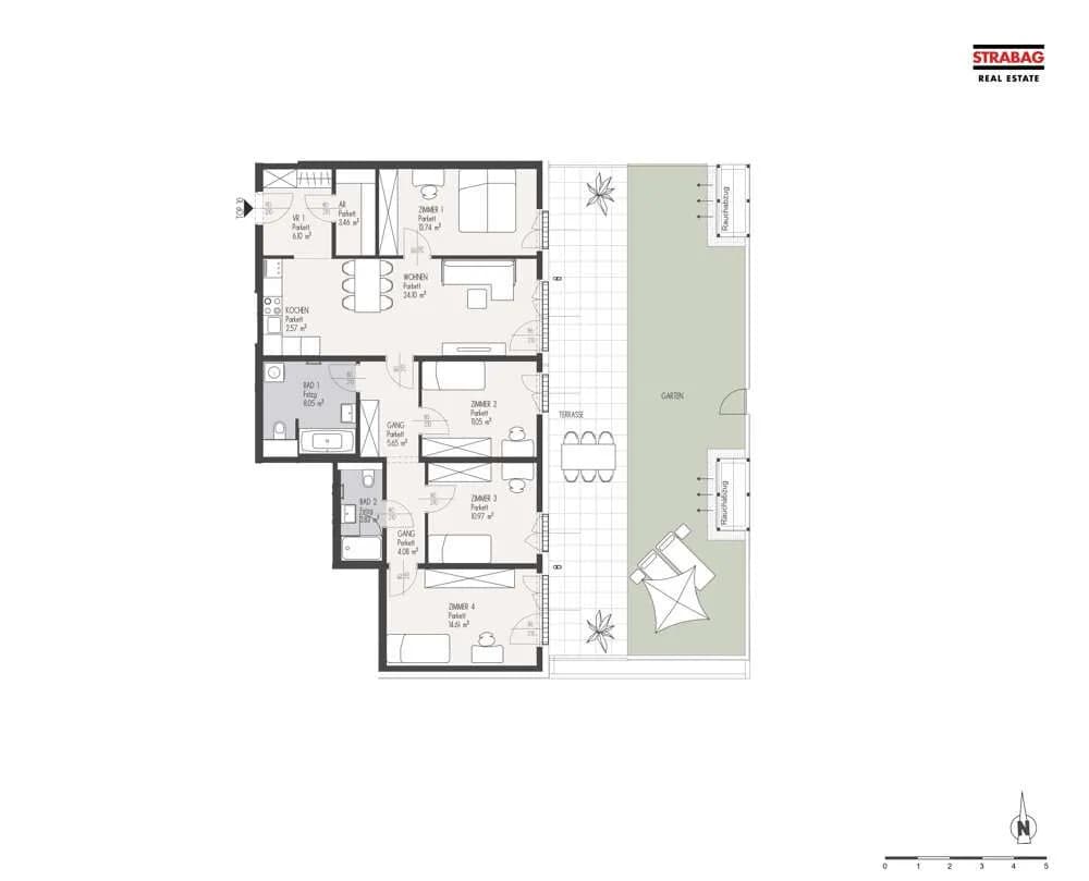 5-Zimmer-Wohnung kaufen in Wien – 108,21 m², € 799.000 – Bild 2 von 2
