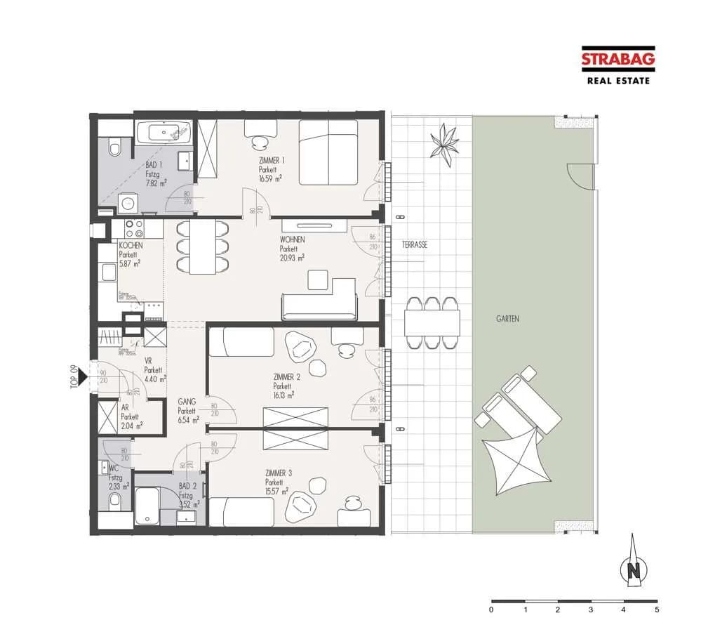 4-Zimmer-Wohnung kaufen in Wien – 102,46 m², € 743.000 – Bild 2 von 2