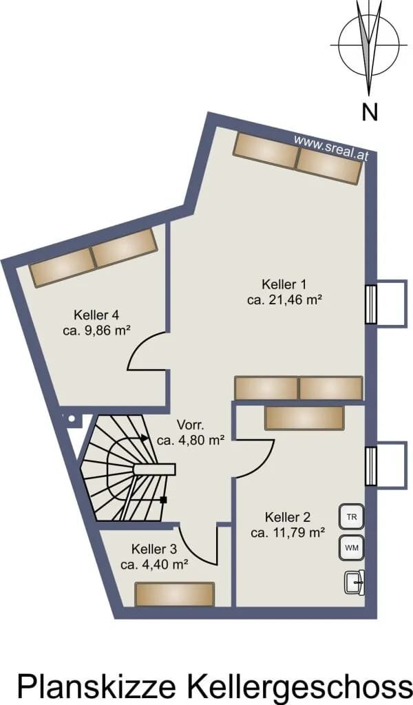 5-Zimmer-Haus kaufen in Mödling – 128,25 m², € 650.000 – Bild 21 von 21