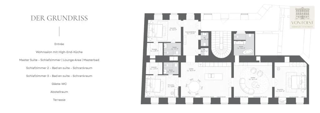 5-Zimmer-Wohnung kaufen in Wien – 166 m² – Bild 7 von 7