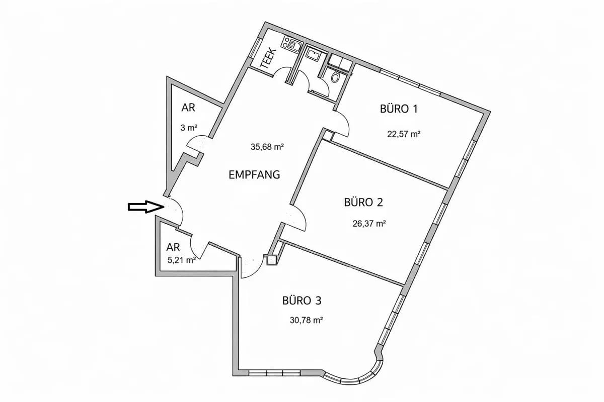 4-Zimmer-Gewerbeimmobilie kaufen in Tulln – 132 m², € 290.000 – Bild 7 von 11