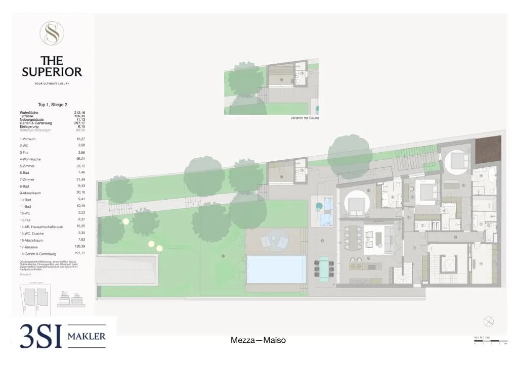 5-Zimmer-Wohnung kaufen in Wien – 212,16 m², € 3.769.000 – Bild 8 von 9