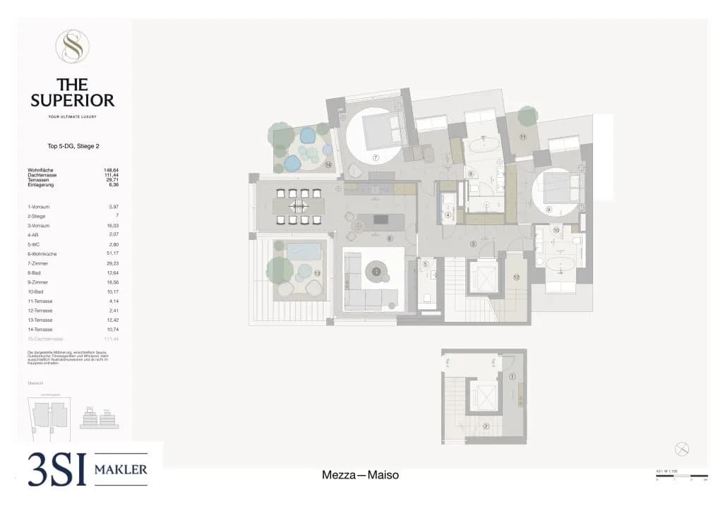 3-Zimmer-Wohnung kaufen in Wien – 148,64 m², € 2.775.000 – Bild 9 von 10