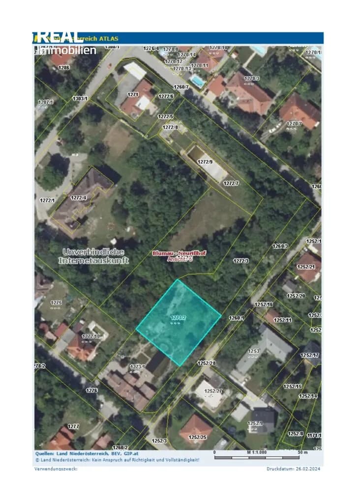 Grundstück kaufen in Baden – 549 m², € 192.150 – Bild 7 von 8