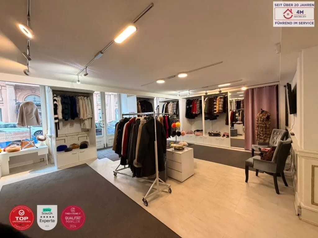 Gewerbeimmobilie mieten in Wien – 110 m², € 3.680