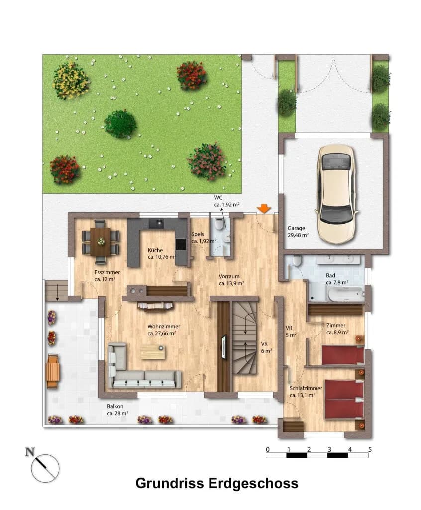 6-Zimmer-Haus kaufen in Freistadt – 189,13 m², € 478.000 – Bild 8 von 108